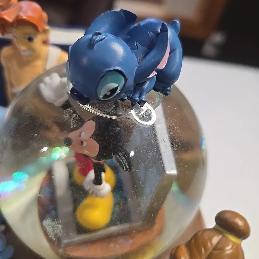 Very Rare Disney Vol 2 Through The Years‎ Musical Snow Globe & Bookend 1999